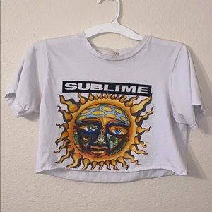 Sublime crop tee